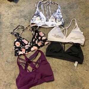 5 bras